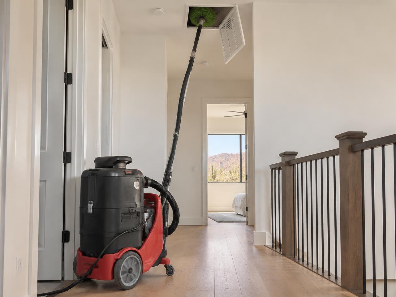 Rotobrush machine — Duct Cleaning — Single System (Single Story)